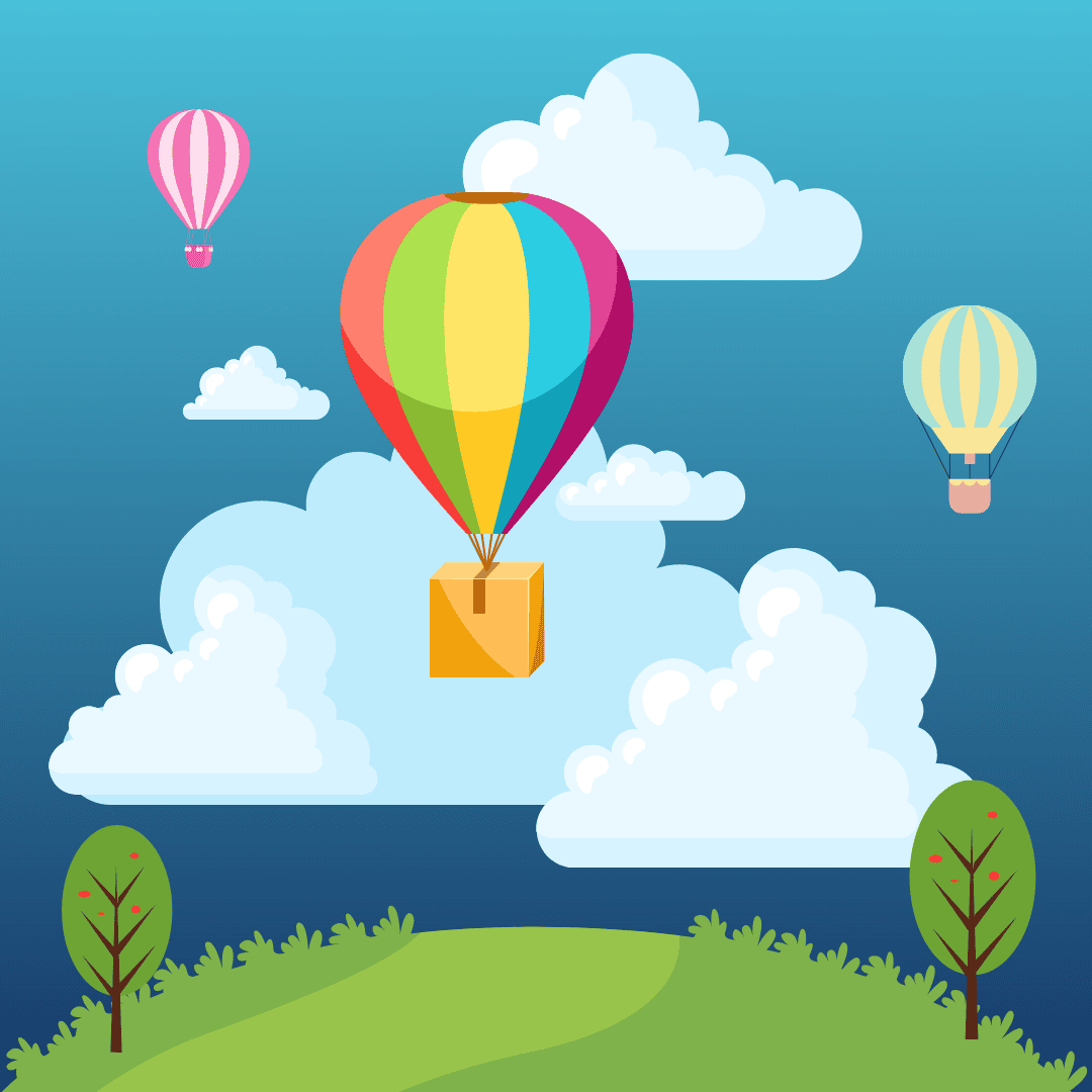 hot air balloon storytime