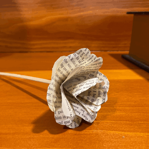 Adult Crafting Workshop - Book Page Roses