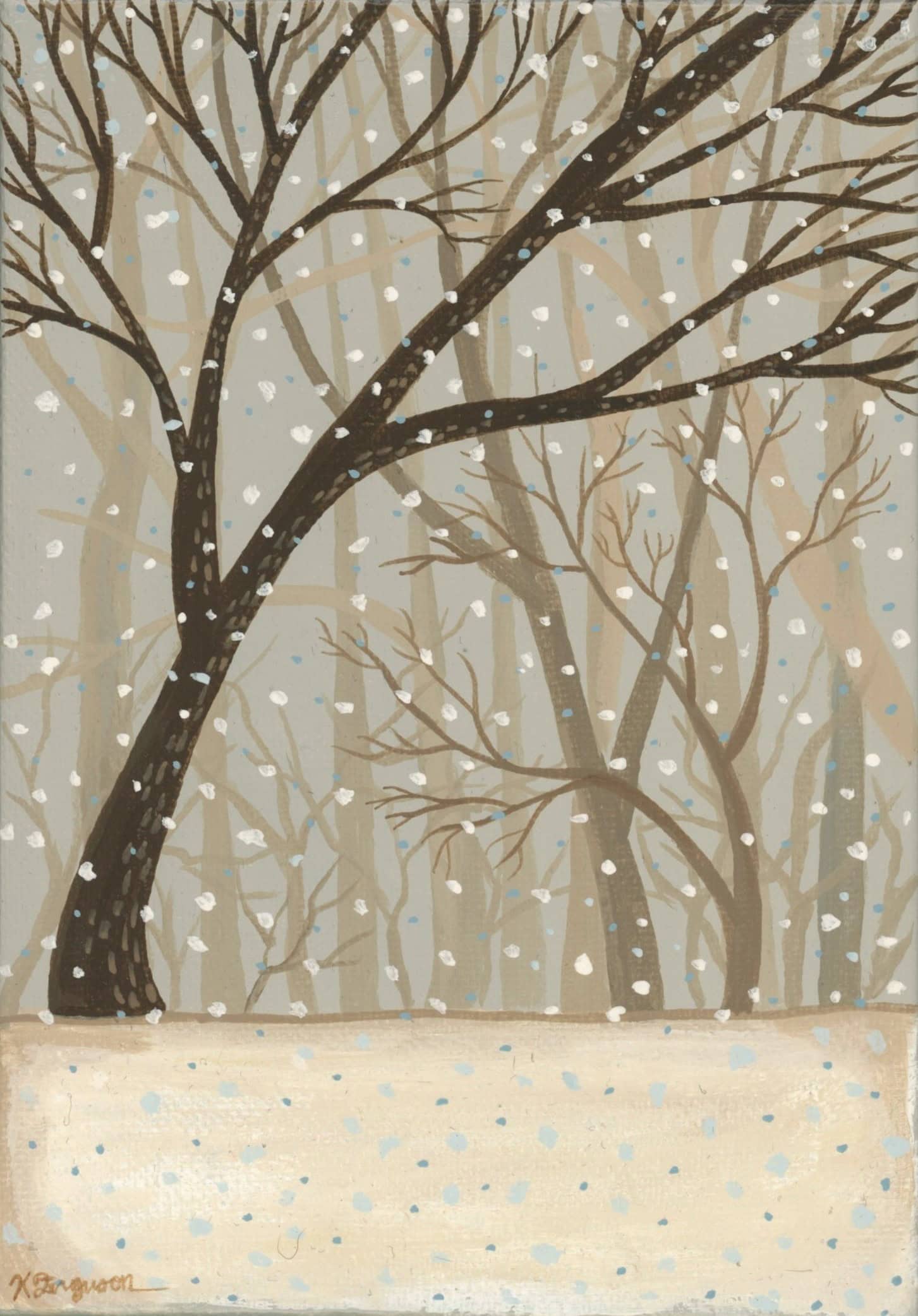 kelly ferguson first snowfall kelly