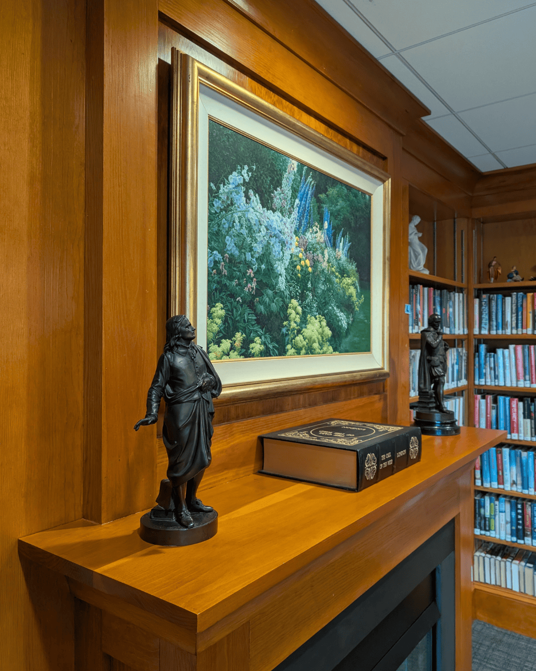 poorvu fireplace painting website