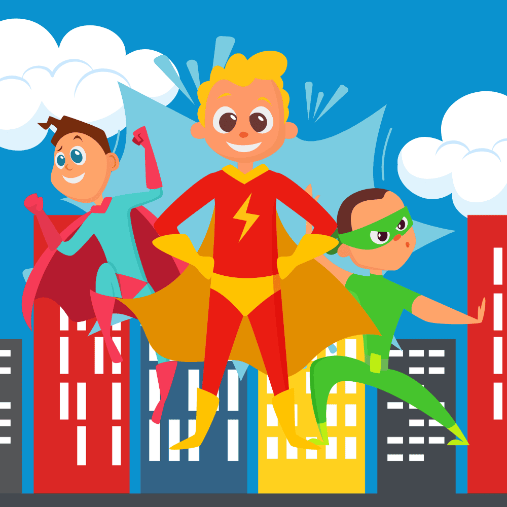 superhero storytime